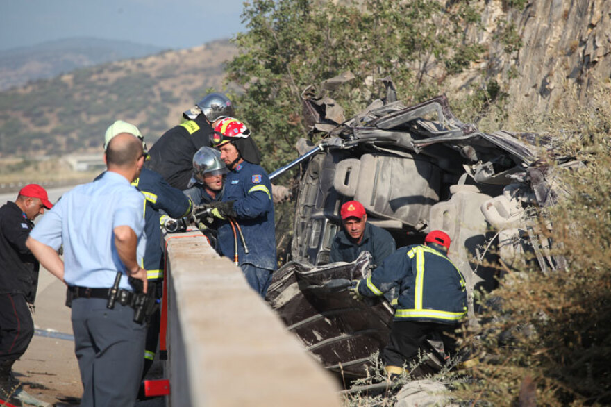 Τροχαίο σοκ με 6 νεκρούς στην Εγνατία Οδό -Τρία παιδιά στα θύματα