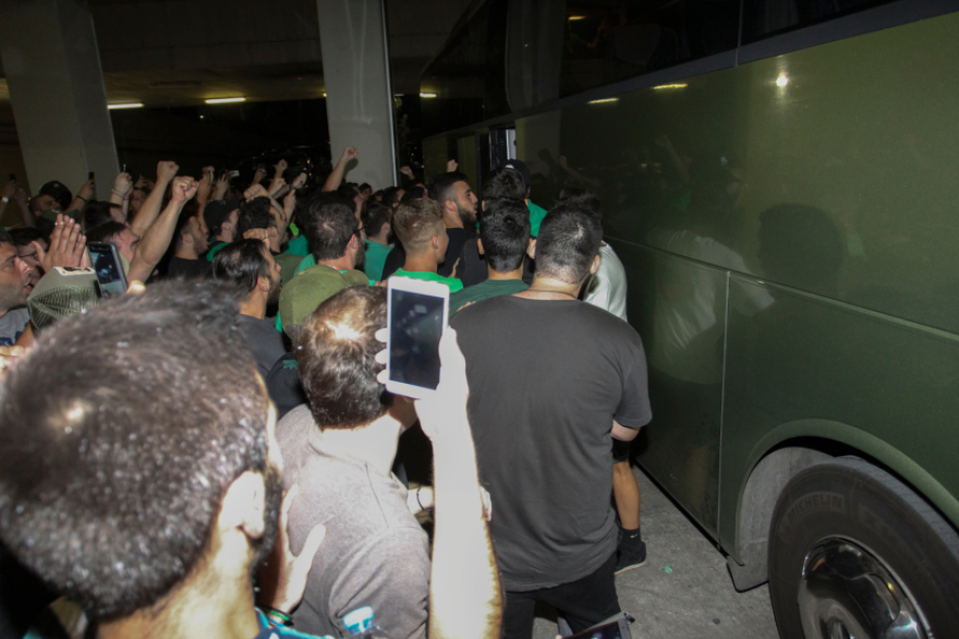 Αποθέωση των «πρασίνων» στο ΟΑΚΑ! (pics)