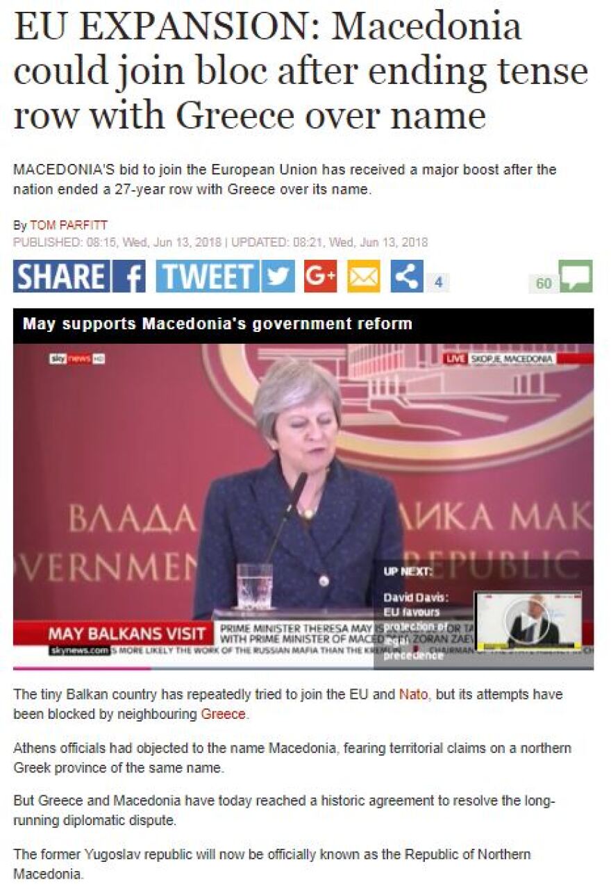 «Η Ευρώπη θα έχει σύντομα δύο Μακεδονίες»: Τα διεθνή ΜΜΕ για τη συμφωνία Ελλάδας-ΠΓΔΜ