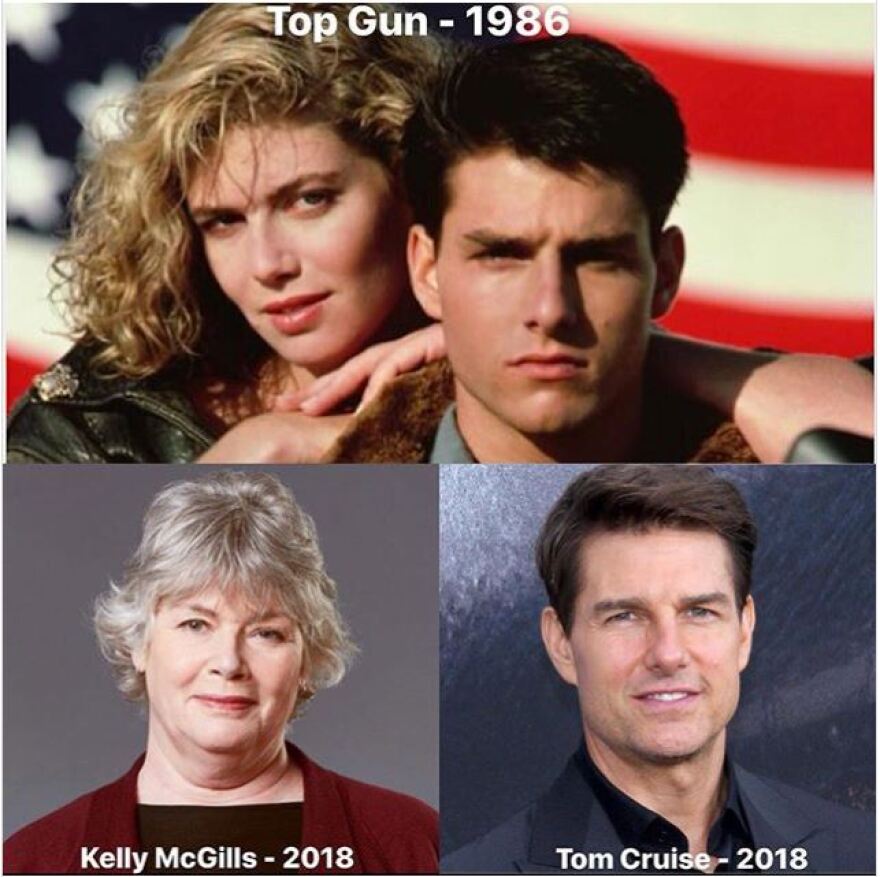 Αγνώριστη η πρωταγωνίστρια του θρυλικού «Top Gun»
