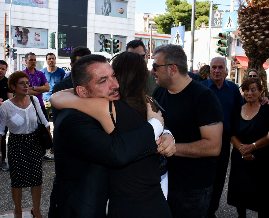 Θρήνος στο τελευταίο αντίο στην Αναστασία Δήμα