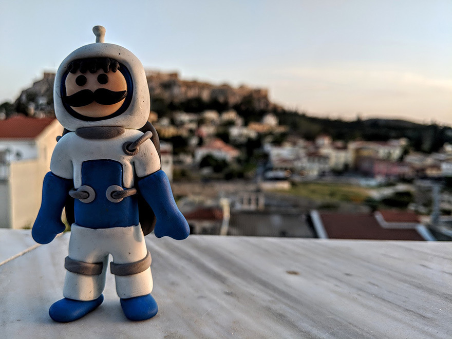 Ο Μανούσος, ο πρώτος κρητικός αστροναύτης!