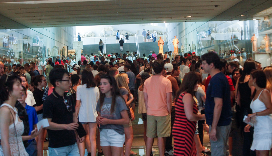 Το Μουσείο της Ακρόπολης έγινε 9 ετών: Πάνω 1,6 εκατομμύρια επισκέπτες σε ένα χρόνο