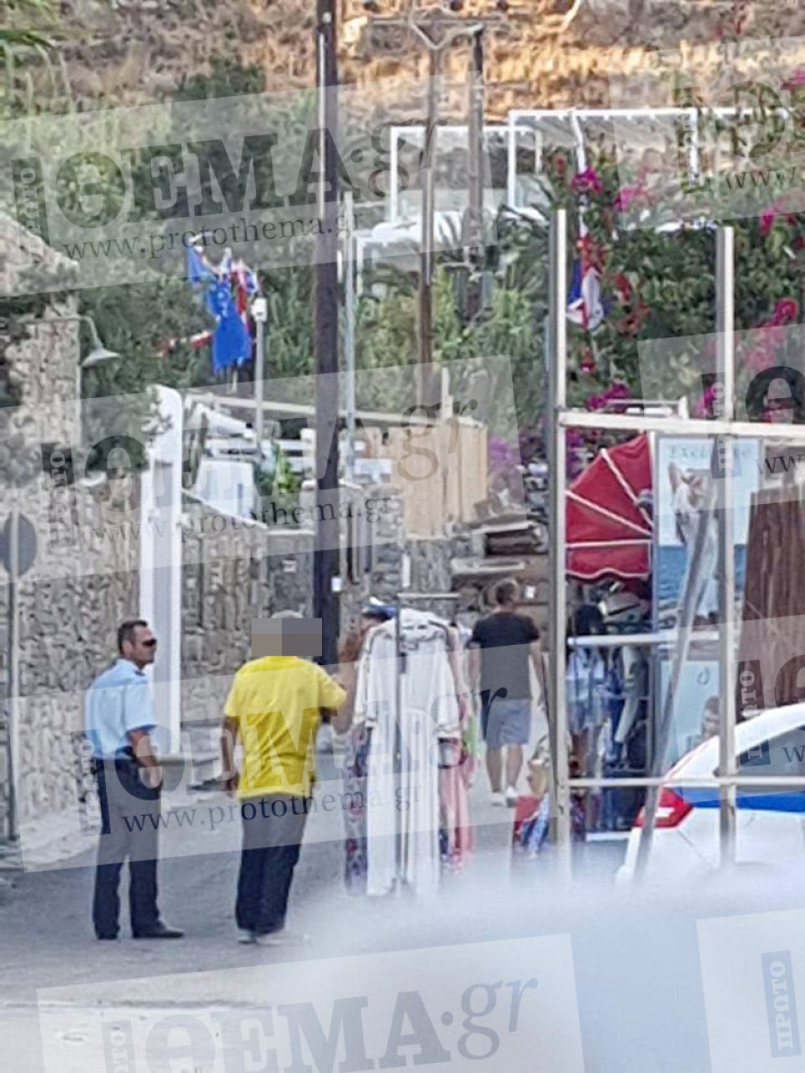 Ψαρού, Μύκονος: Συνελήφθη πρώην στέλεχος πολυεθνικής γιατί πουλούσε καφτάνια στο δρόμο
