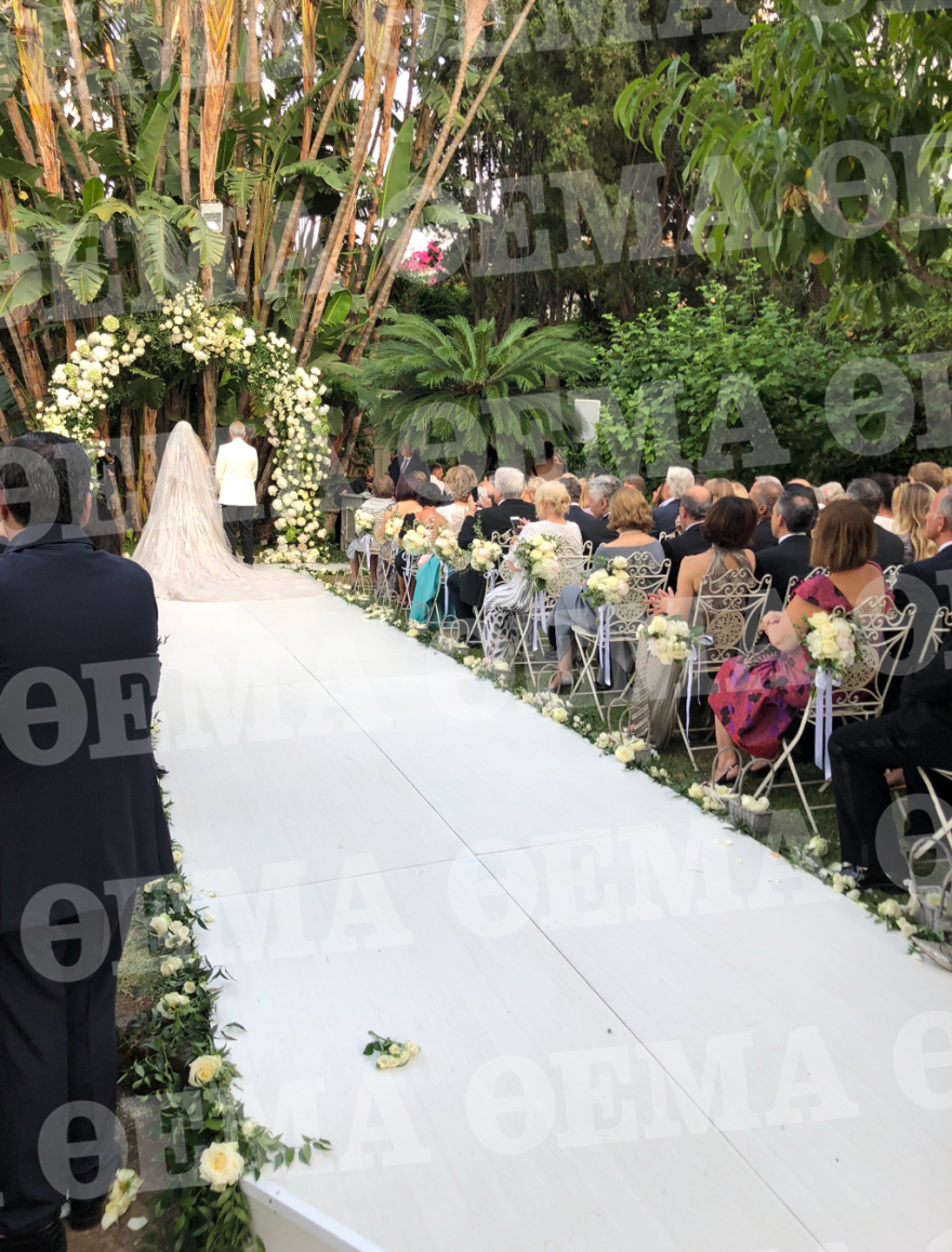 Γιάννης Κούστας - Δήμητρα Μέρμηγκα: Παραμυθένιος γάμος στο Σορέντο