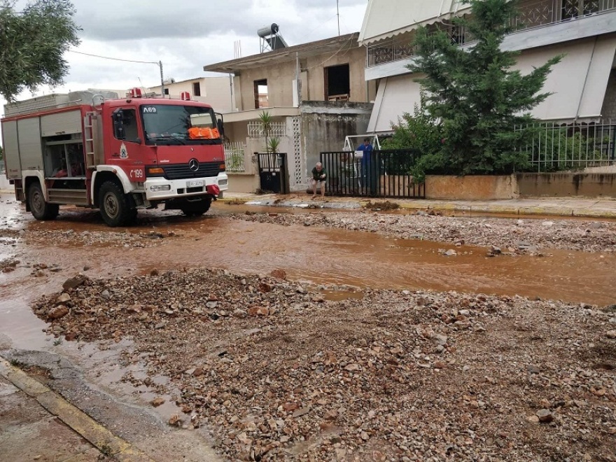 Βίντεο: Δείτε τι κατέβασε ο χείμαρρος στη Μαγούλα