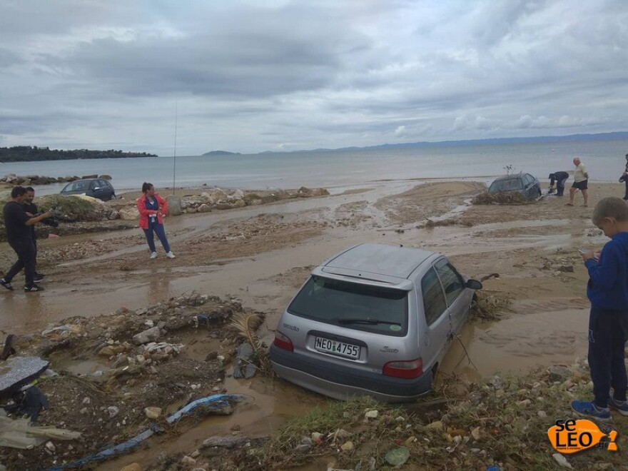 Χαλκιδική: Ζημιές από τη σφοδρή βροχόπτωση σε Σιθωνία και Κασσάνδρα 