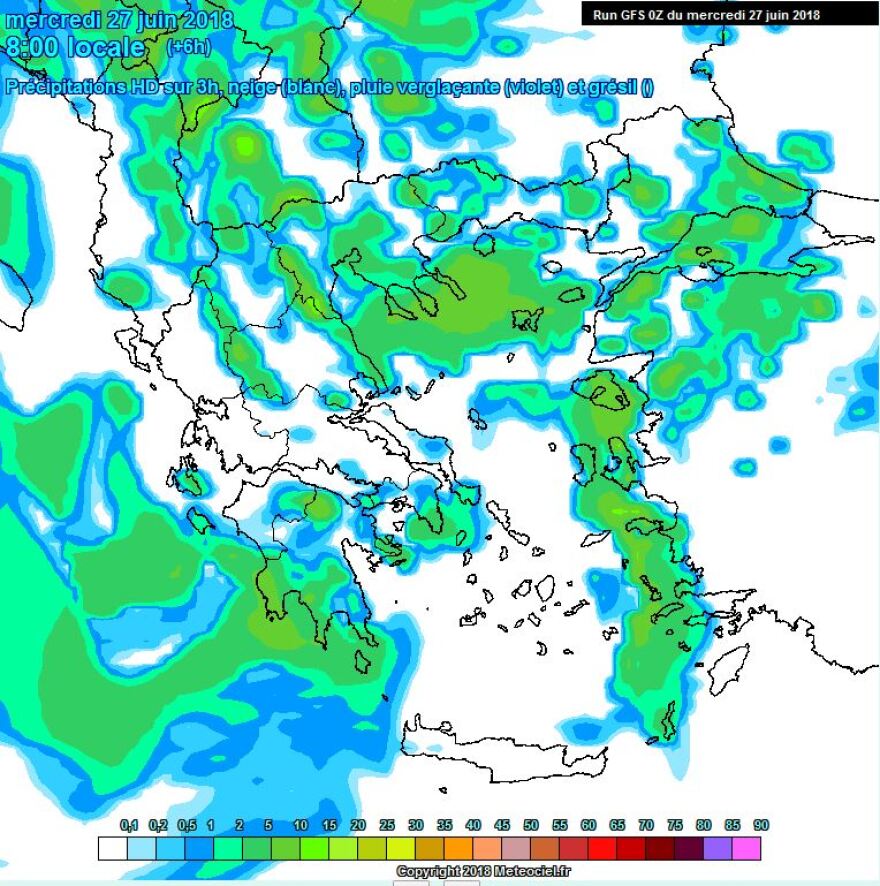 Συνεχίζεται η κακοκαιρία από τη «Νεφέλη»: Στην επικίνδυνη ζώνη η Μάνδρα - Ποιες άλλες περιοχές θα επηρεαστούν