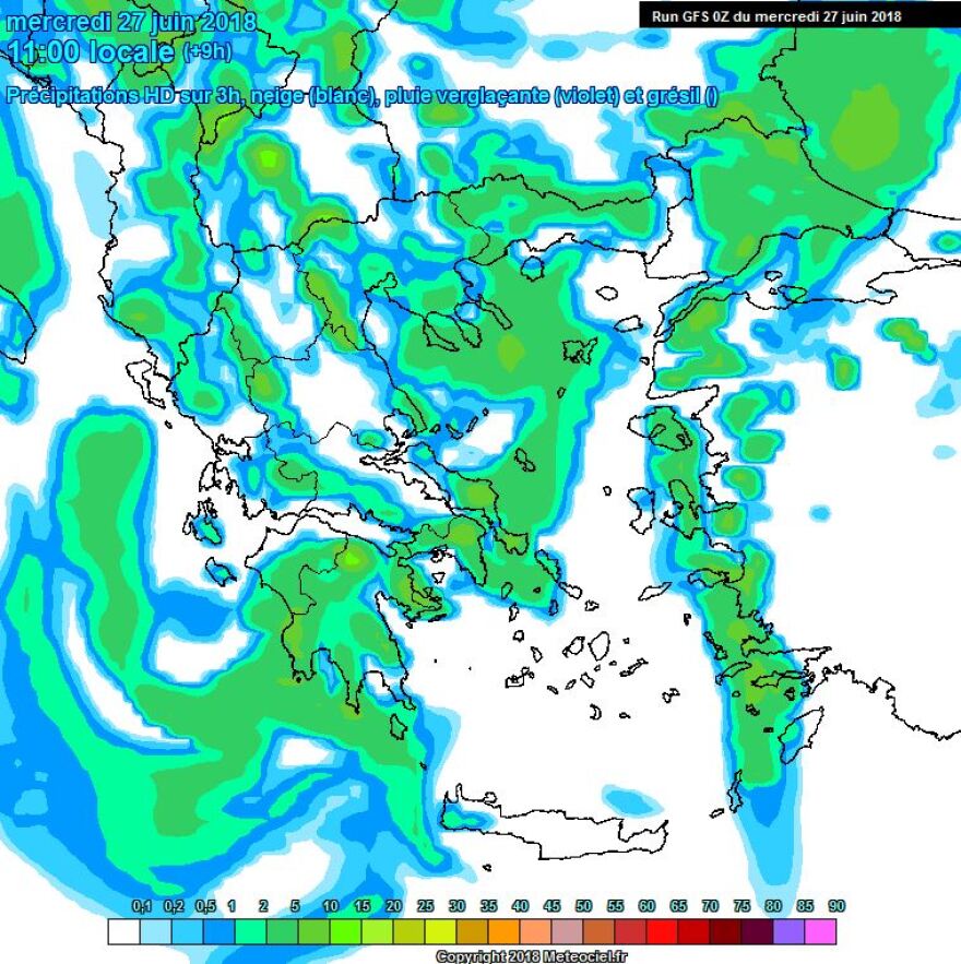 Συνεχίζεται η κακοκαιρία από τη «Νεφέλη»: Στην επικίνδυνη ζώνη η Μάνδρα - Ποιες άλλες περιοχές θα επηρεαστούν