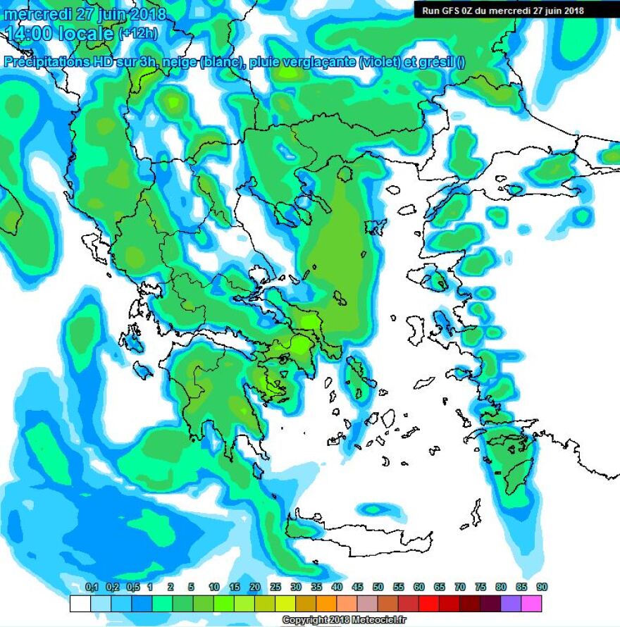 Συνεχίζεται η κακοκαιρία από τη «Νεφέλη»: Στην επικίνδυνη ζώνη η Μάνδρα - Ποιες άλλες περιοχές θα επηρεαστούν