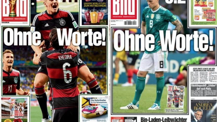 Μουντιάλ 2018: Σοκ στη Γερμανία από τον αποκλεισμό - «Πριονοκορδέλα» από τα ΜΜΕ σε Λεβ και παίκτες 