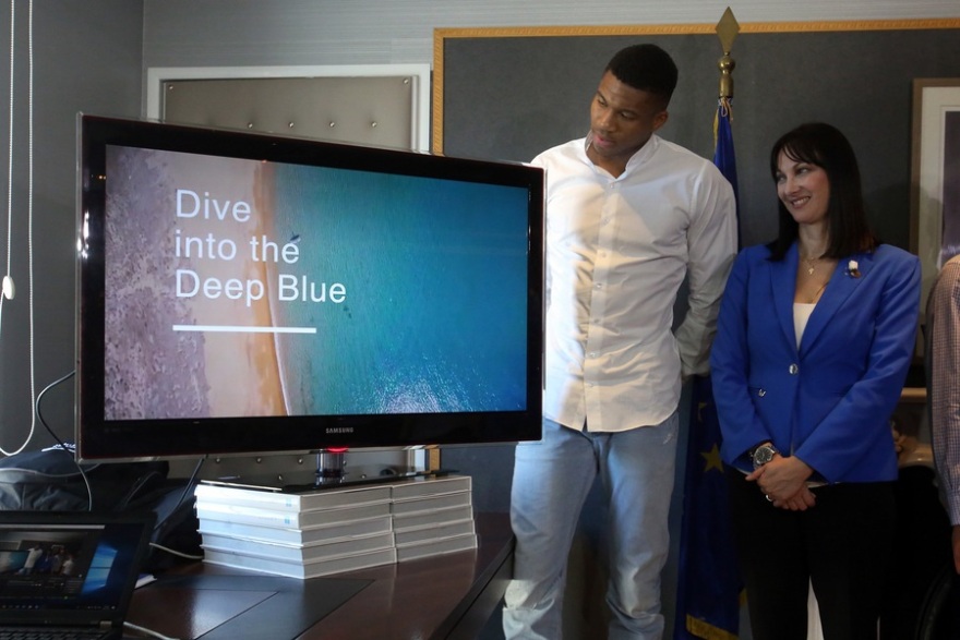 Το «κάρφωμα» του Αντετοκούνμπο στο νέο σποτ του ΕΟΤ: Αυτή είναι η χώρα μου, η Ελλάδα