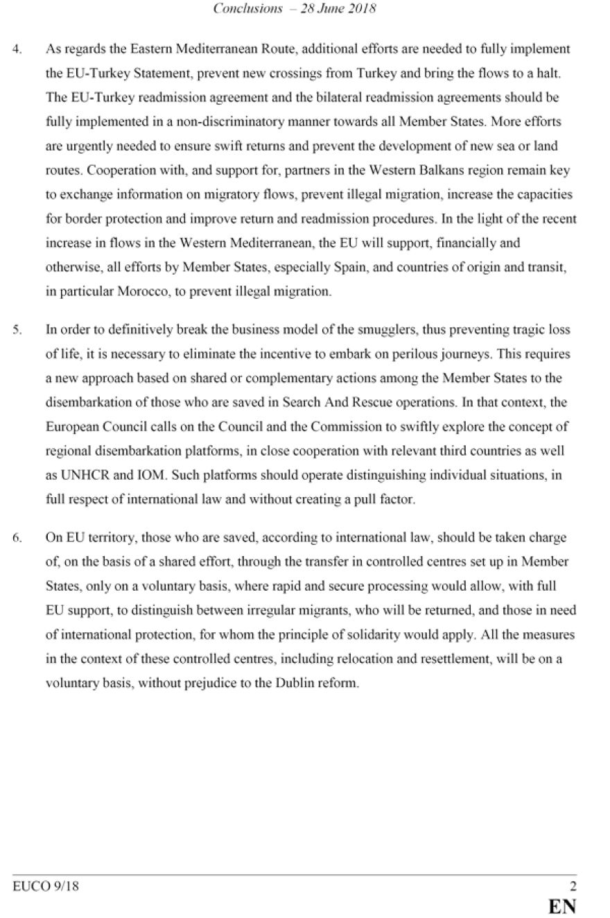 Σύνοδος Κορυφής: Συμφωνία για το μεταναστευτικό μετά από 12ωρο θρίλερ