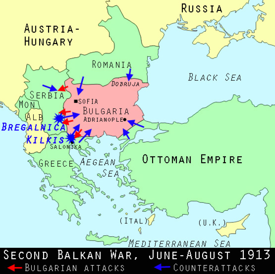 Οι μεγάλες νίκες των Ελλήνων στον Β' Βαλκανικό πόλεμο