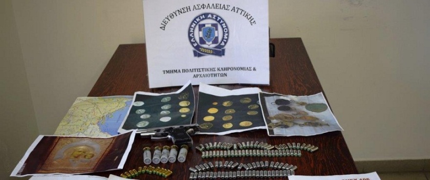 Συνελήφθησαν δύο άτομα για κατοχή παλιών βυζαντινών εικόνων