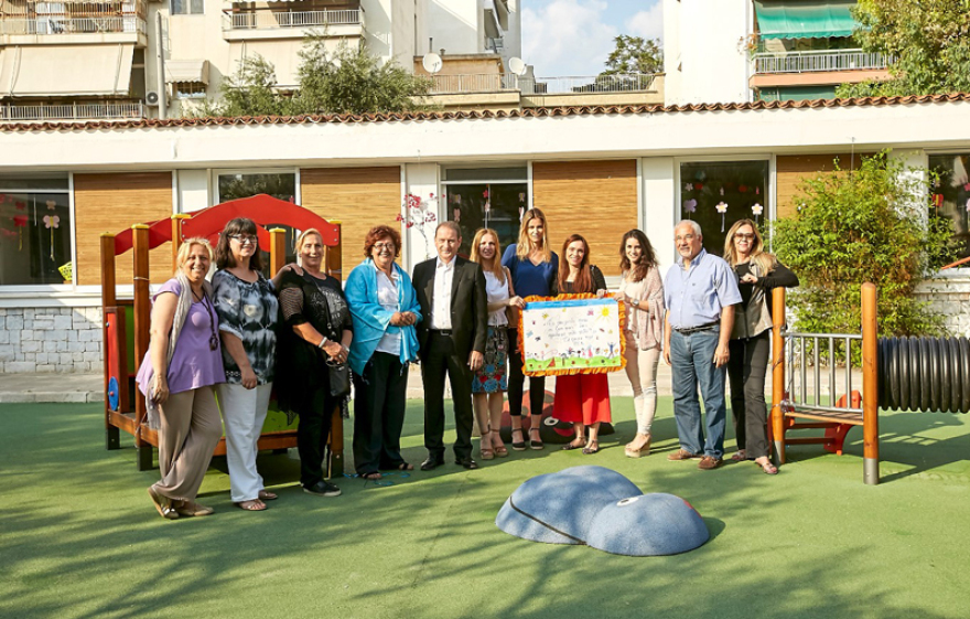 H Henkel Hellas υποστηρίζει το πρότυπο εθνικό νηπιοτροφείο  