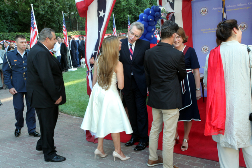 Φωτογραφίες: Η δεξίωση του Αμερικανού πρέσβη για την 4η Ιουλίου