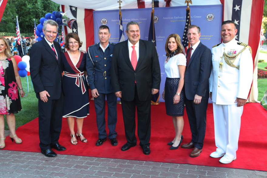 Φωτογραφίες: Η δεξίωση του Αμερικανού πρέσβη για την 4η Ιουλίου