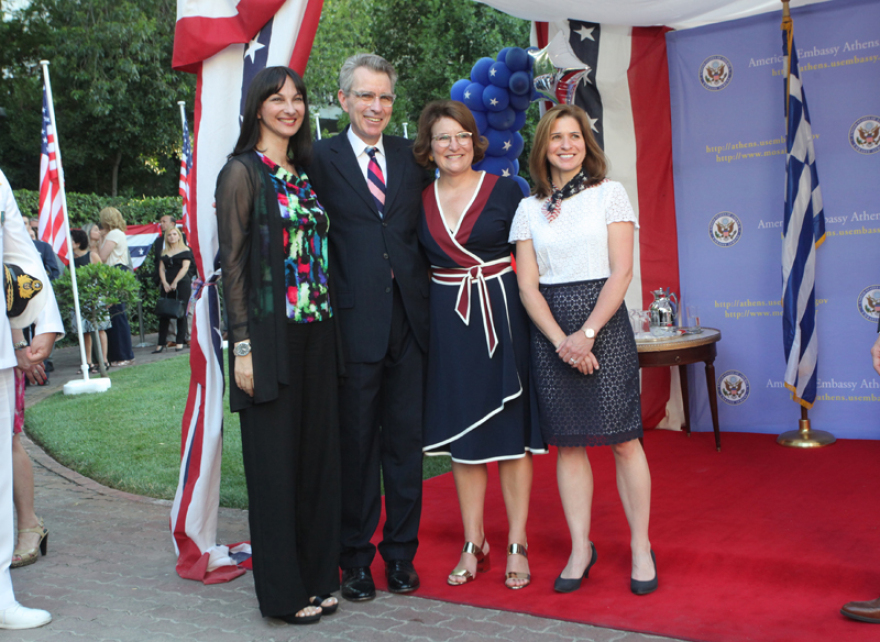 Φωτογραφίες: Η δεξίωση του Αμερικανού πρέσβη για την 4η Ιουλίου