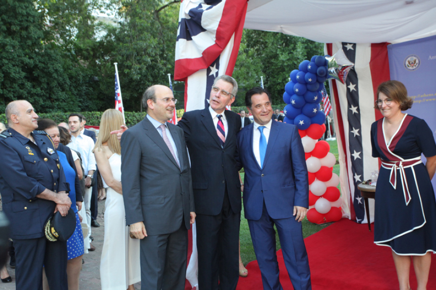 Φωτογραφίες: Η δεξίωση του Αμερικανού πρέσβη για την 4η Ιουλίου