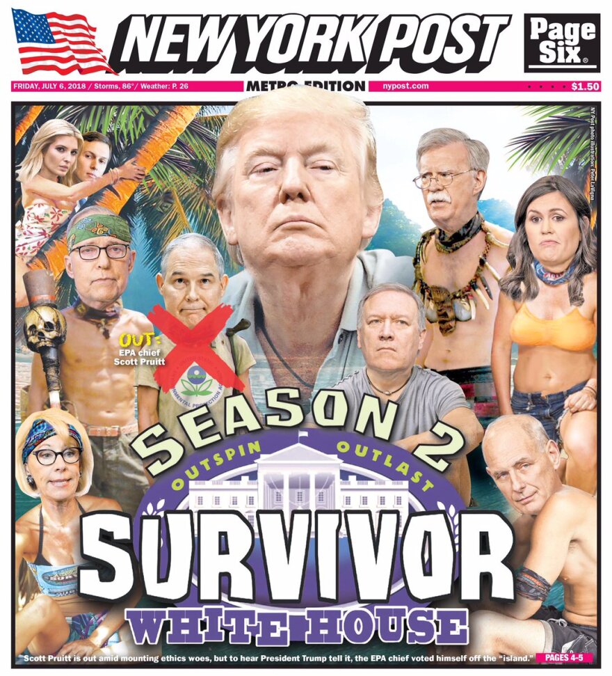 New York Post: «Survivor» στο Λευκό Οίκο
