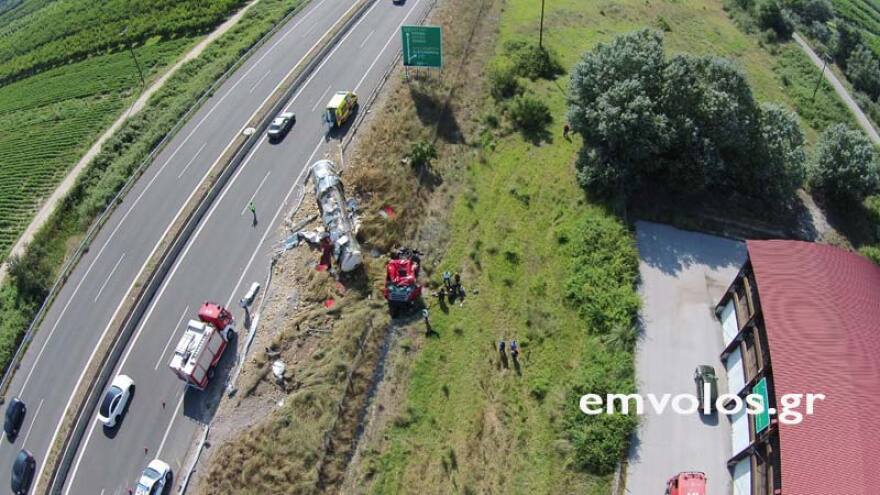 Βίντεο-σοκ από θανατηφόρο τροχαίο στην Εγνατία οδό