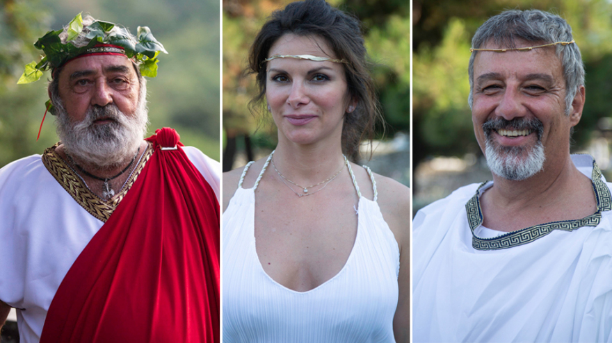 Φωτογραφίες από τη μεγάλη σύναξη των δωδεκαθεϊστών στο Λιτόχωρο