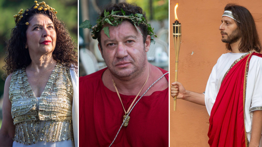 Φωτογραφίες από τη μεγάλη σύναξη των δωδεκαθεϊστών στο Λιτόχωρο