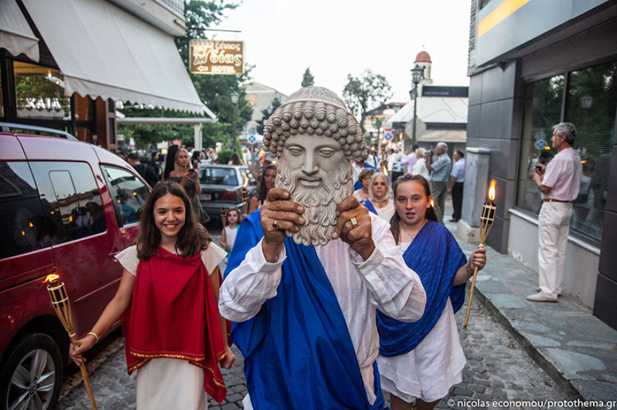 Φωτογραφίες από τη μεγάλη σύναξη των δωδεκαθεϊστών στο Λιτόχωρο