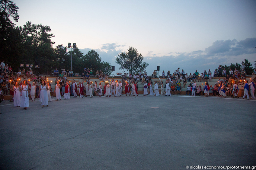 Φωτογραφίες από τη μεγάλη σύναξη των δωδεκαθεϊστών στο Λιτόχωρο