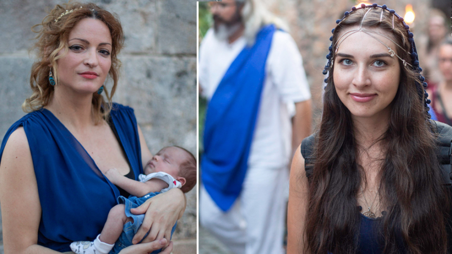 Φωτογραφίες από τη μεγάλη σύναξη των δωδεκαθεϊστών στο Λιτόχωρο