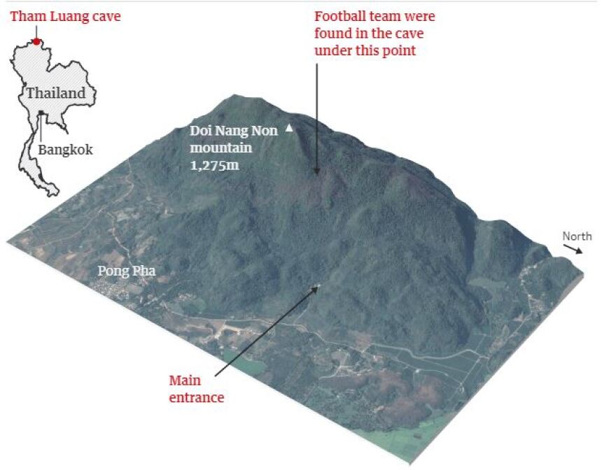 Θρίλερ με τα παιδιά στην Ταϊλάνδη: Οι διασώστες αντλούν τα νερά από τη σπηλιά για να περπατήσουν στην έξοδο