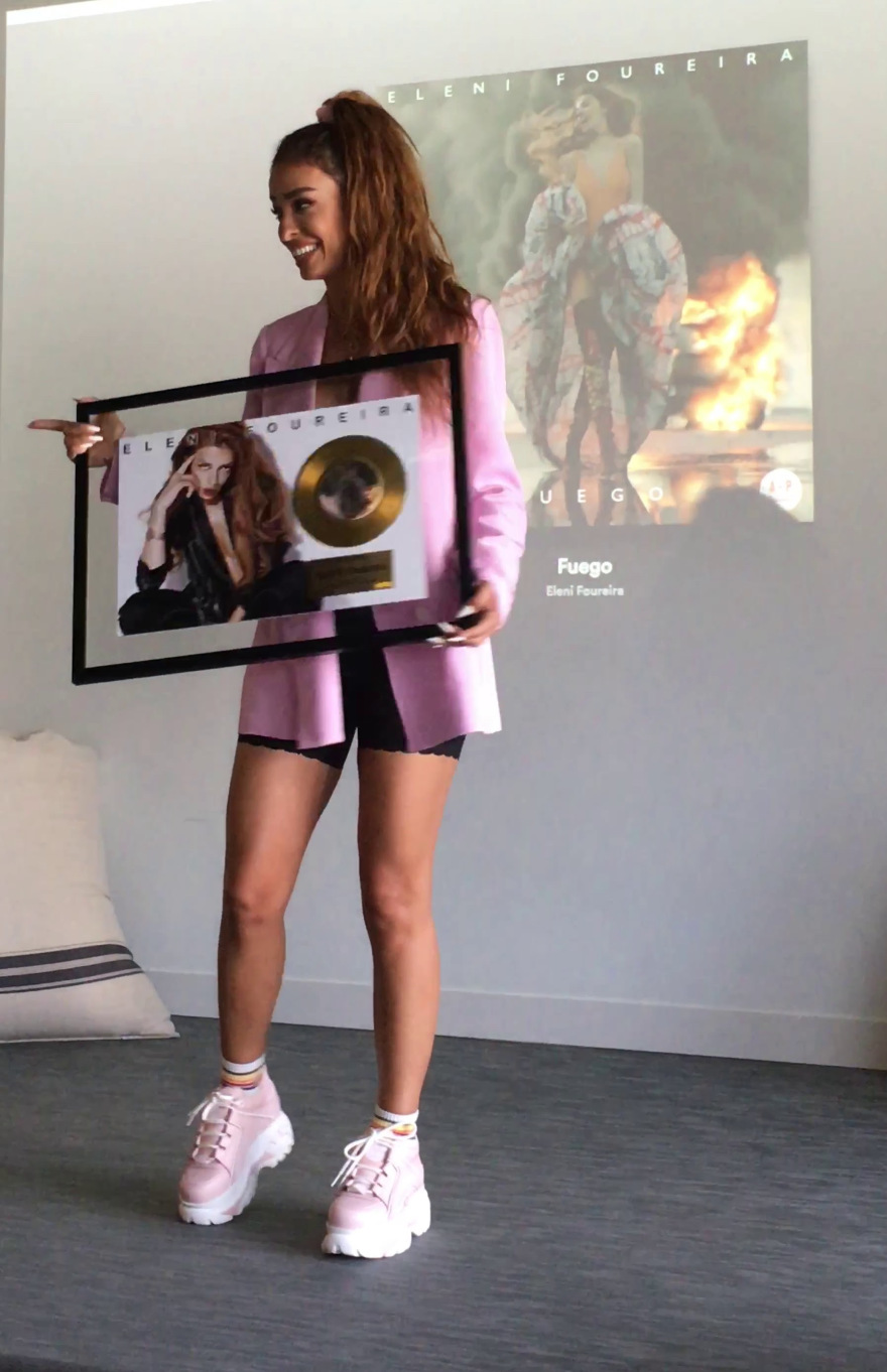 Ελένη Φουρέιρα: «Χρυσό» στην Ισπανία το Fuego 