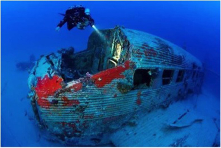 Σε βάθος 75 μέτρων εντοπίστηκε γερμανικό πολεμικό αεροπλάνο στη Ρόδο