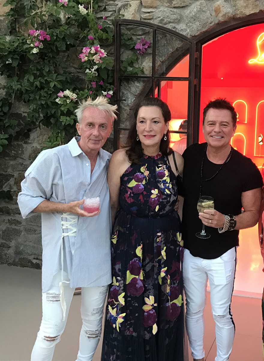 Τα εγκαίνια του Christian Louboutin στη Μύκονο