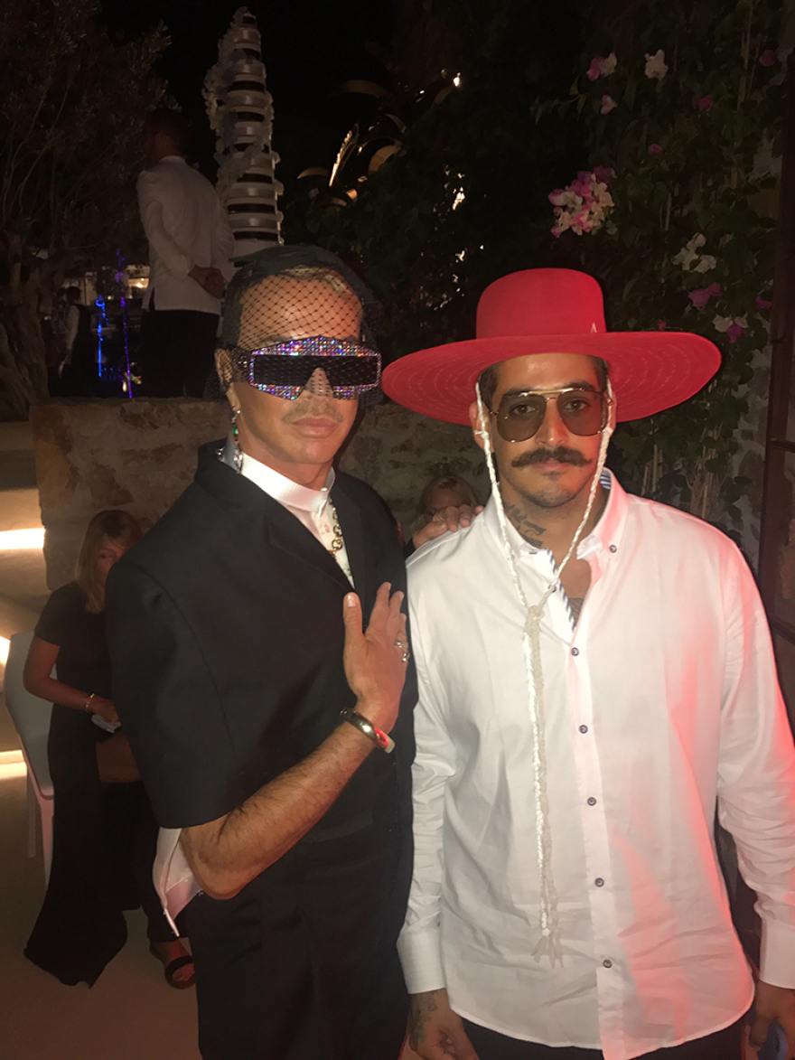 Τα εγκαίνια του Christian Louboutin στη Μύκονο