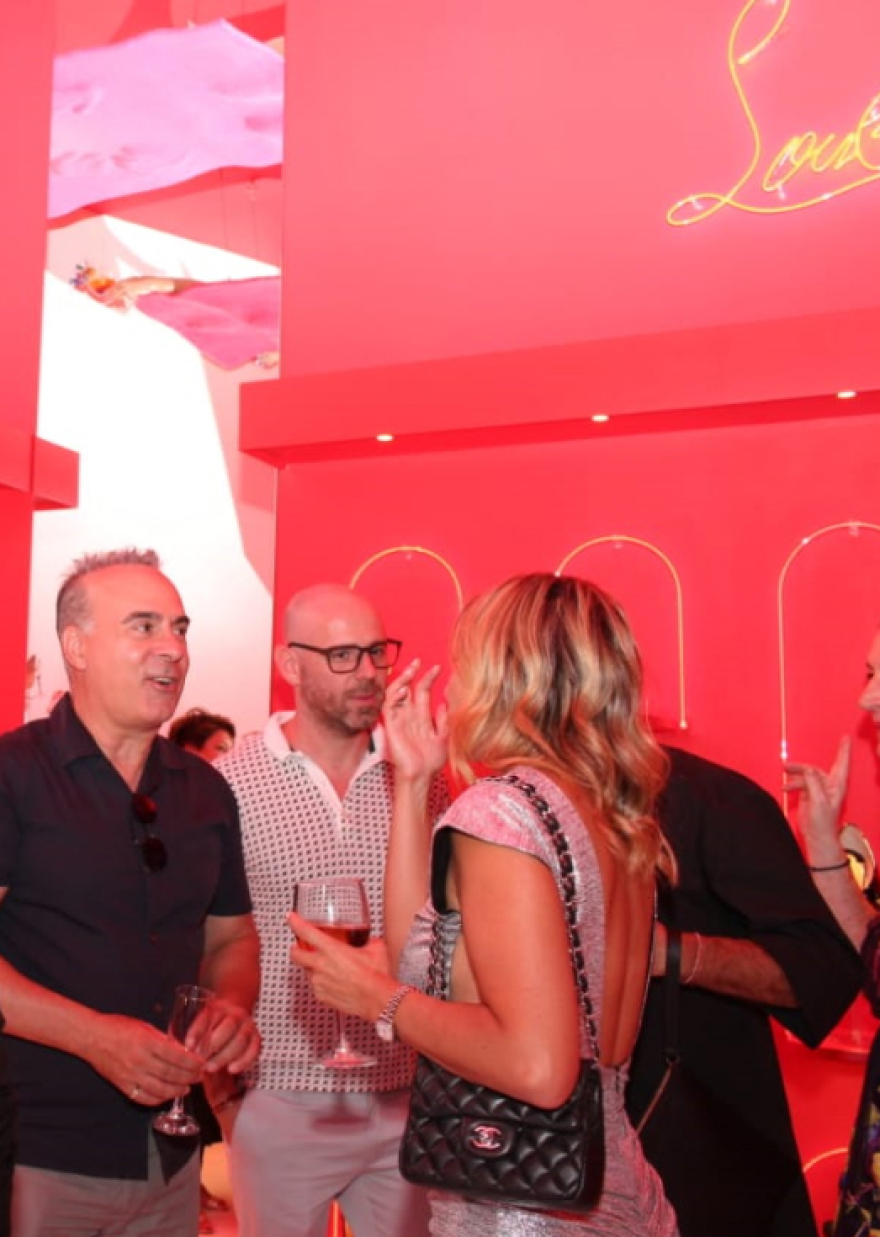 Τα εγκαίνια του Christian Louboutin στη Μύκονο
