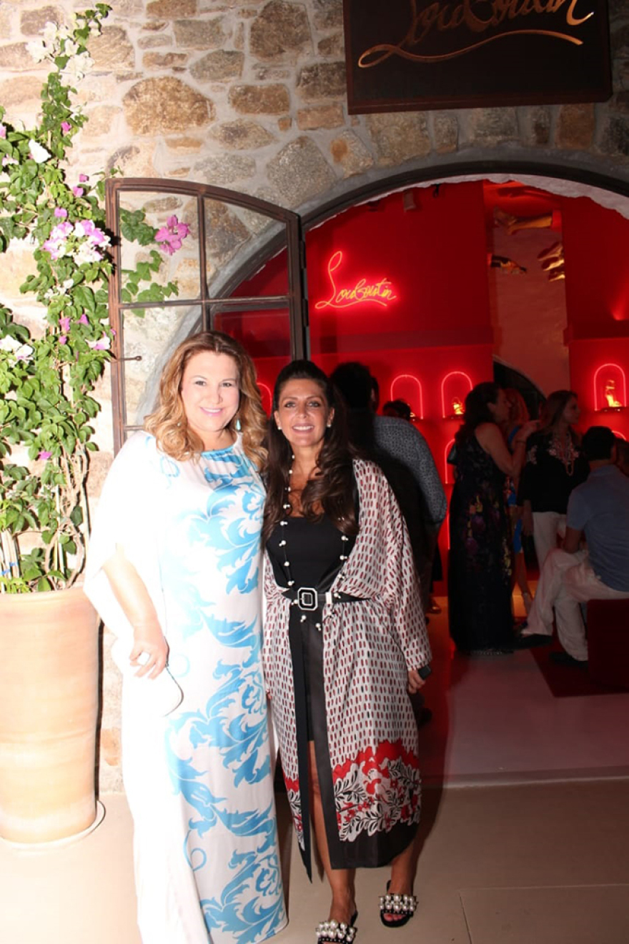 Τα εγκαίνια του Christian Louboutin στη Μύκονο