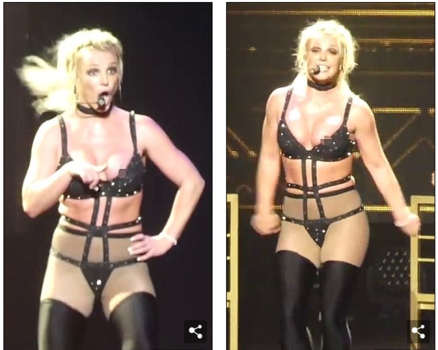 Η Μπρίτνεϊ Σπίαρς είχε ένα σέξι ατύχημα πάνω στη σκηνή 