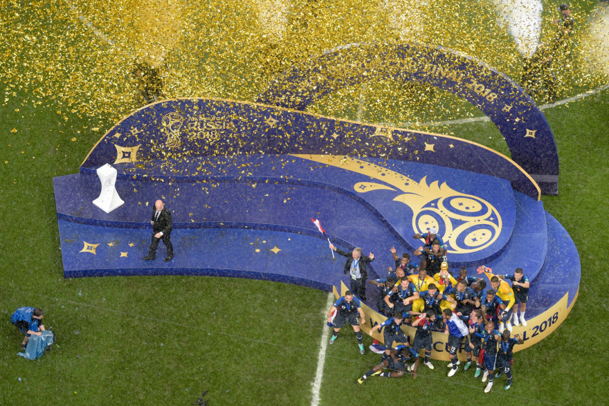 Μουντιάλ 2018 - Κατακτητές του κόσμου οι Γάλλοι - Δείτε φωτογραφίες