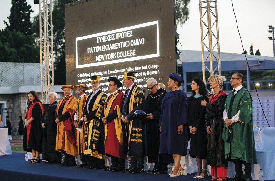 New York College Educational Group: Μεγαλοπρεπείς Αποφοιτήσεις με Διεθνές Αποτύπωμα