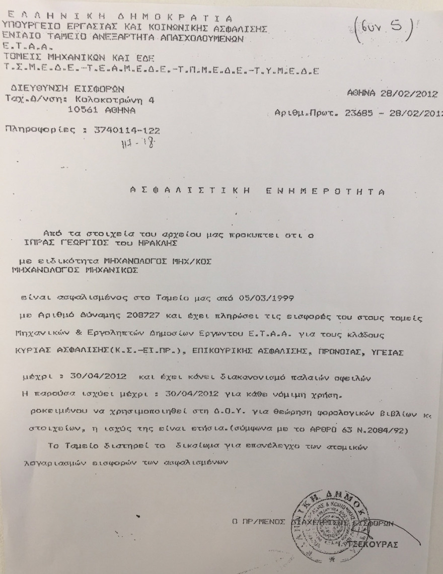 ΝΔ: Αυτά είναι τα έγγραφα που αποδεικνύουν την πλαστογραφία των αδελφών Τσίπρα 