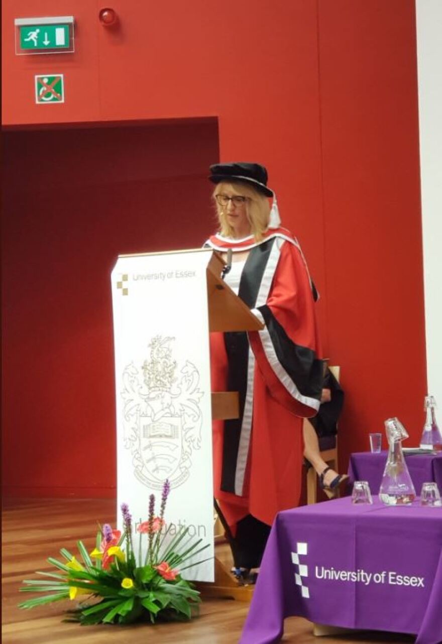 Επίτιμη διδάκτορας στο Πανεπιστήμιο του Essex η Ρένα Δούρου