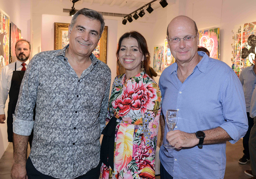 Μύκονος: Εγκαίνια με λαμπερούς καλεσμένους για τον street artist Mr. Brainwash 