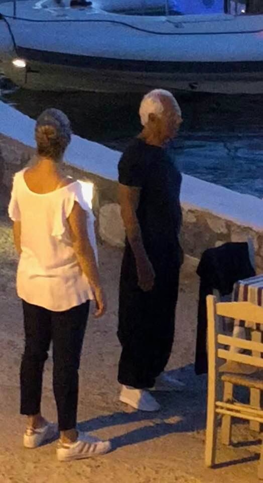 Φωτογραφίες: Ο Τζόρτζιο Αρμάνι απολαμβάνει τις διακοπές του στη Σχοινούσα