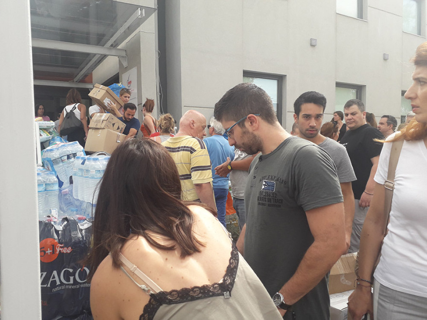 ΚΕΕΛΠΝΟ: Συγκέντρωση ειδών πρώτης ανάγκης για πυρόπληκτους