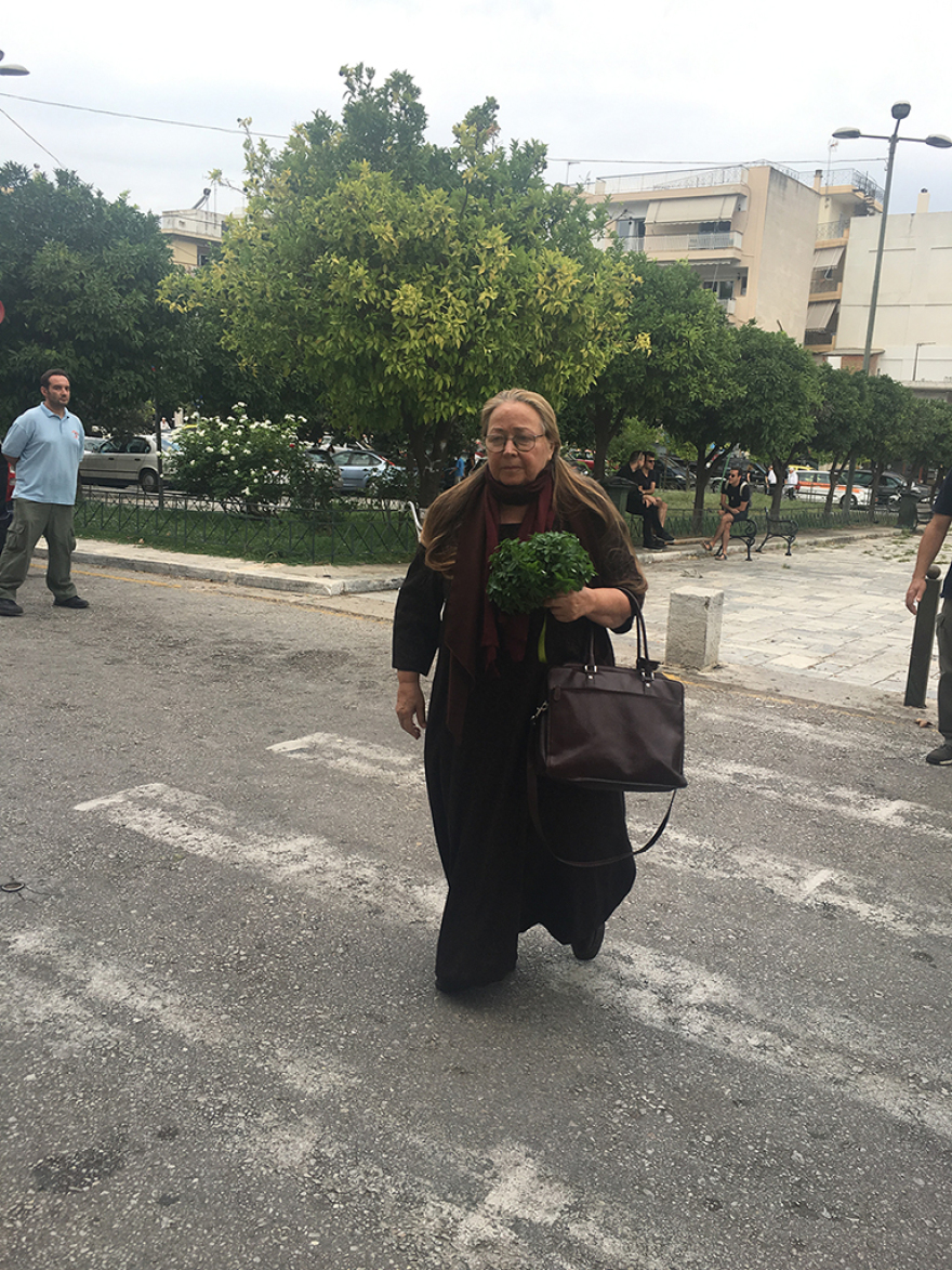 Το τελευταίο αντίο στον Μάνο Ελευθερίου