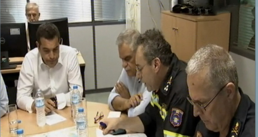 Live κυβερνητικό σόου την ώρα που μετρoύσαμε νεκρούς κι ενώ οι φλόγες καίνε την Αττική