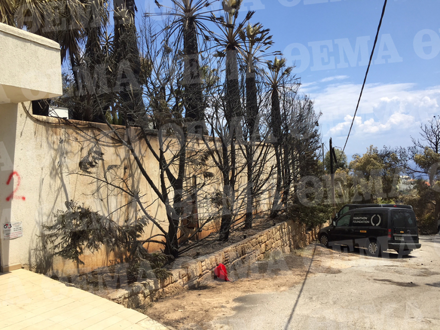 Δείτε πόσο «κάηκε» το σπίτι του Ψινάκη στο Νέο Βουτζά