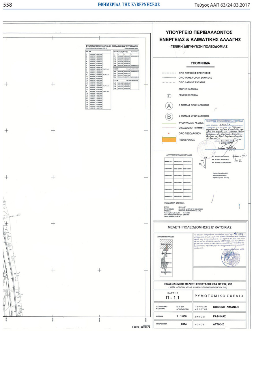 Αποκάλυψη: Τα «ρίχνουν» στα αυθαίρετα, αλλά ο Σταθάκης ενέκρινε πολεοδομική μελέτη για το Κόκκινο Λιμανάκι!